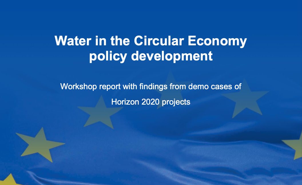 Water in the circular economy policy development report