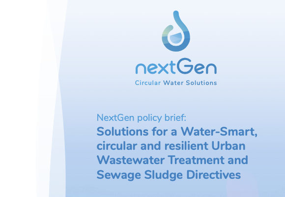 Solutions for a water-smart, circular and resilient Urban Wasterwater Treatment and Sewage Sludge Directives